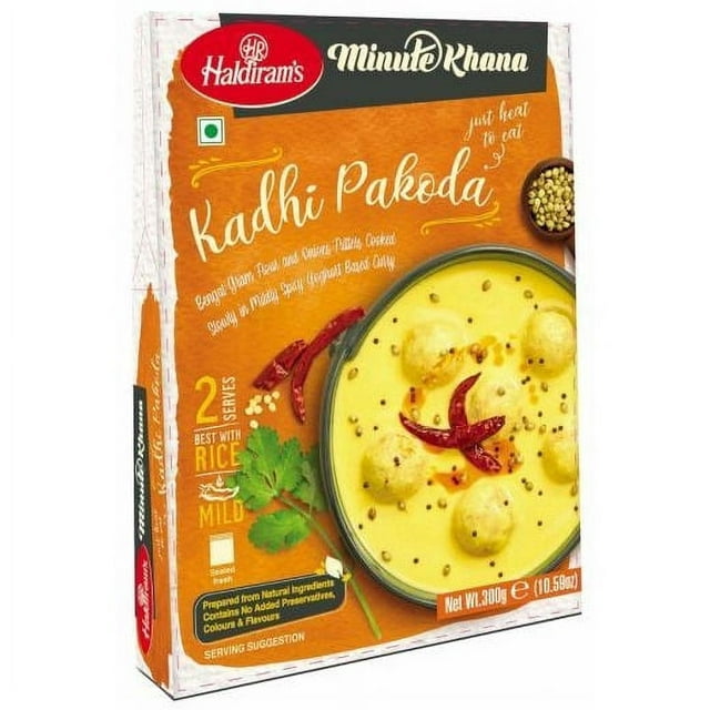 Haldiram's Minute Khana Kadhi Pakoda (Milde) 300g