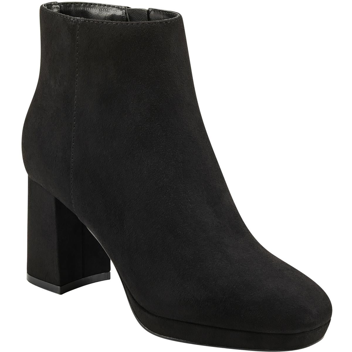 Colleen 2 Imitat Wildleder Runde Zehe Stiefeletten