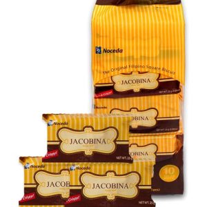noceda – jacobina – der originale Filipino-Quadratkeks – 10 Packungen – 250 g