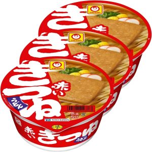 Maruchan Kitsune Udon Instant Nudeln Tasse (Packung mit 3) – 96g