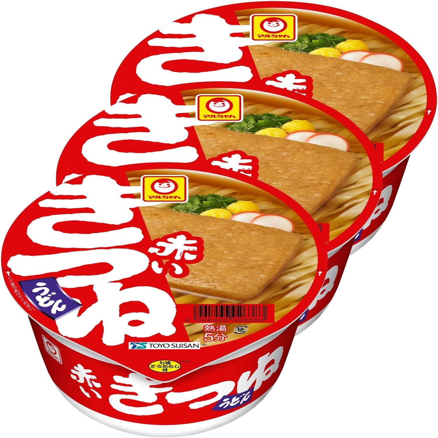 Maruchan Kitsune Udon Instant Nudeln Cup 96g (3 Stück)