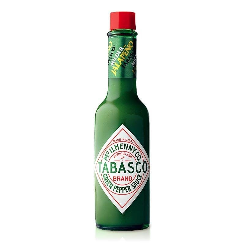 Tabasco Marke Grüne Pfeffersauce