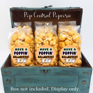 Have a Poppin Halloween Popcorn Party favors