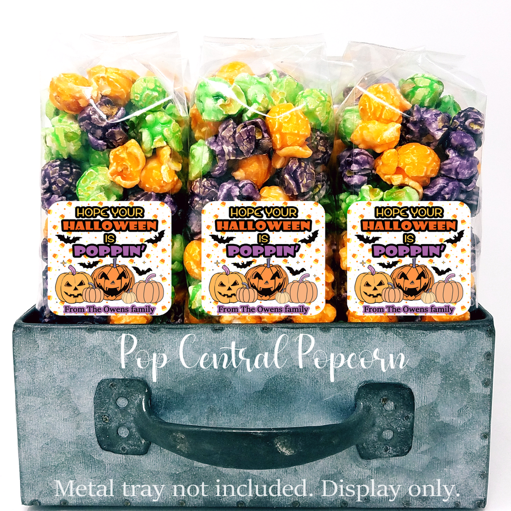 Hoffe dein Halloween ist Poppin – Popcorn Party Gefälligkeiten