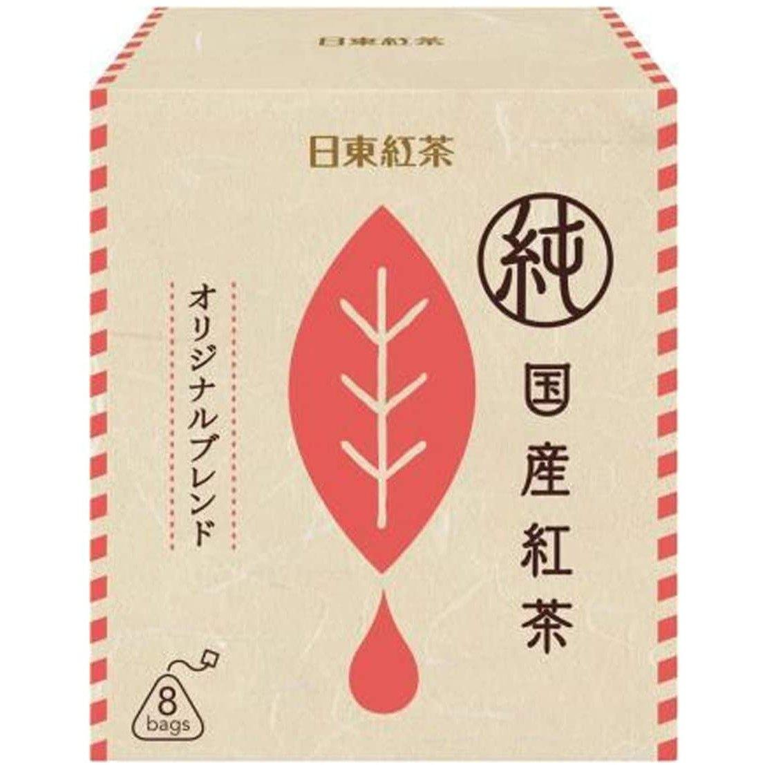 Nittoh Kocha rein Japanischer Schwarzer Tee Original Blend 8 Teebeutel