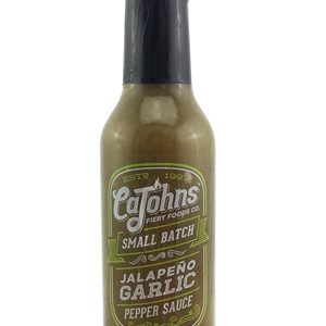 CaJohn’s Small Batch Jalapeno Knoblauch Pfeffersoße, . – 5oz