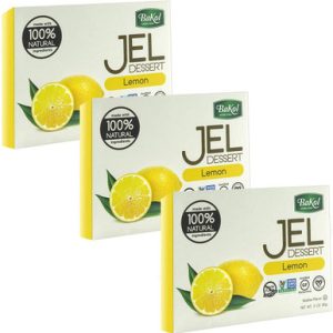 Bakol veganer Zitronengeschmack Jello, 3 Unzen (Packung mit 3)