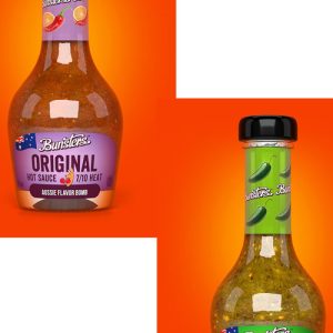 Bunsters Milder scharfe Saucen Geschenk-Set, 2/ . – 5oz