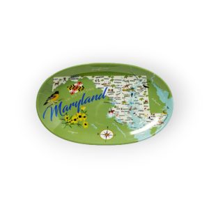 Maryland ovale Tidbit Tabletts – haltbares Melamin Serviertablett