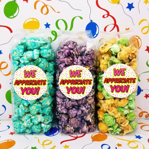 Wir schätzen Sie – Popcorn Party Favors
