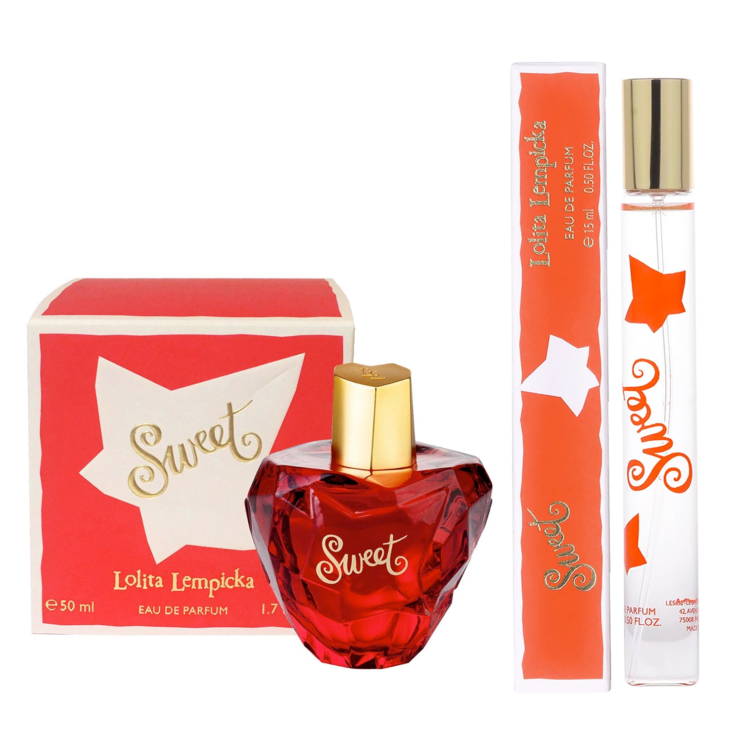Lolita Lempicka süß 1.7 Oz/Sweet.50 Eau de Parfum Pen Spray Duo DUO