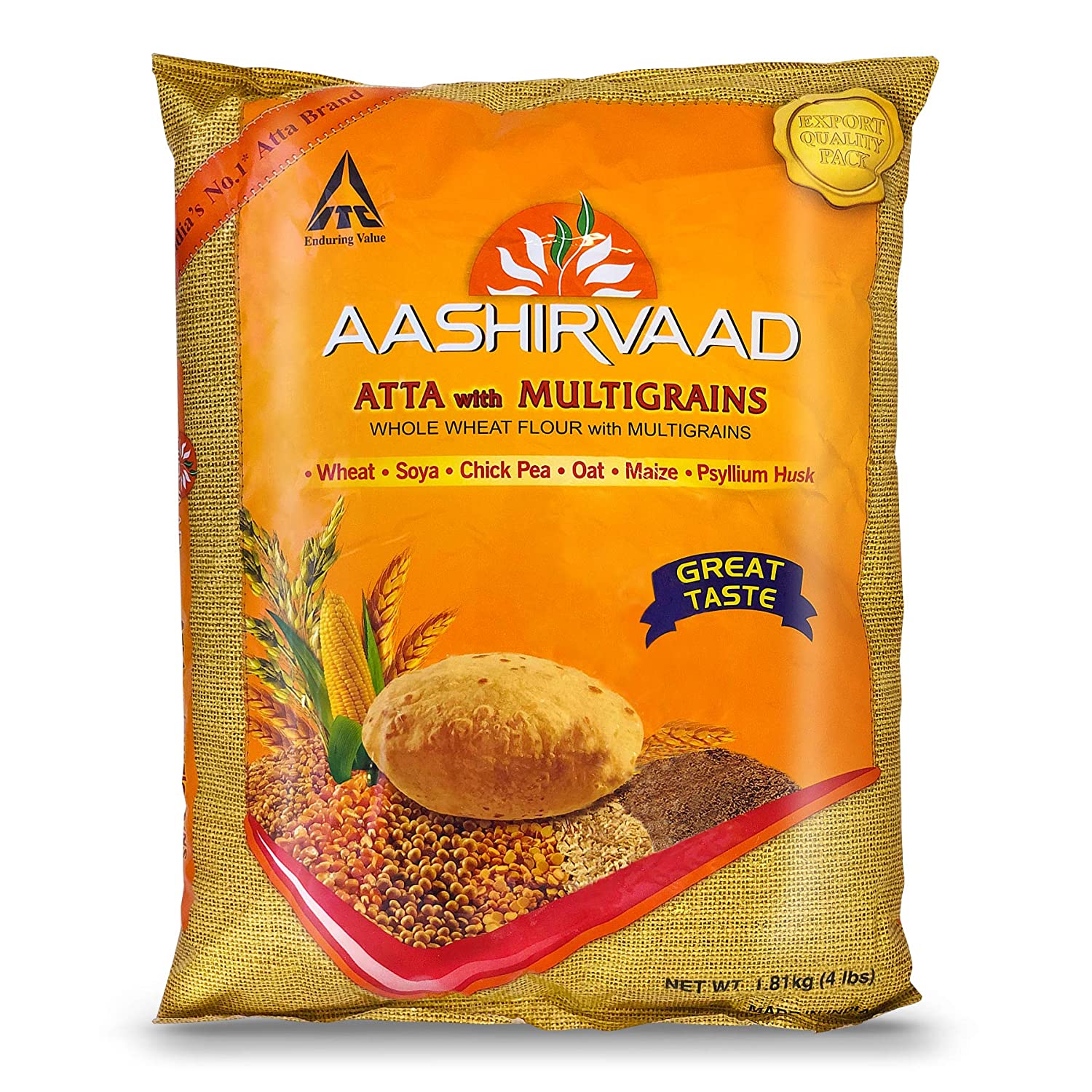 Aashirvaad Atta Vollkorn mit Multigrains