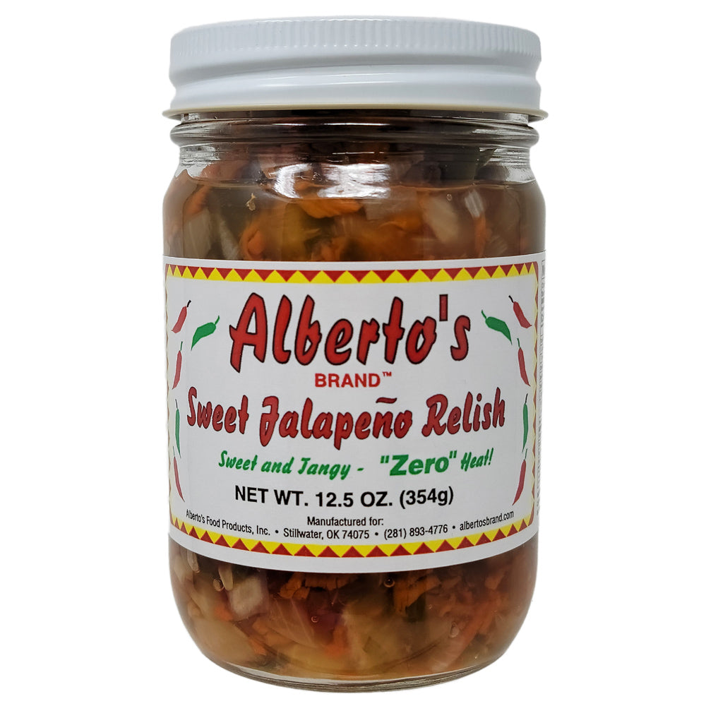 Alberto's Süßer Jalapeno Relish-süß und Tangy-12 5 oz