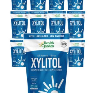 Gesundheitsgarten echte Birke xylitol, 1 lb. (Fall von 12)