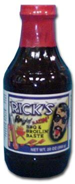 Ricks Ragin 'Blazin' Hot Grillsauce, 12oz