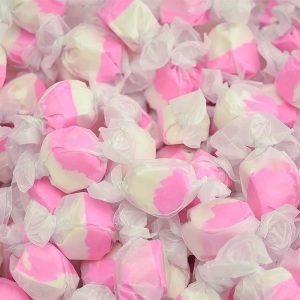 Süßsalzwasser Taffy Erdbeere & Creme