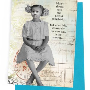 erin smith art – 332 perfekte Comeback Grußkarte