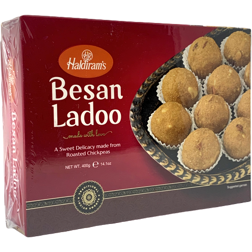 Haldiram's Besan Ladoo – 400g (14,1 oz)