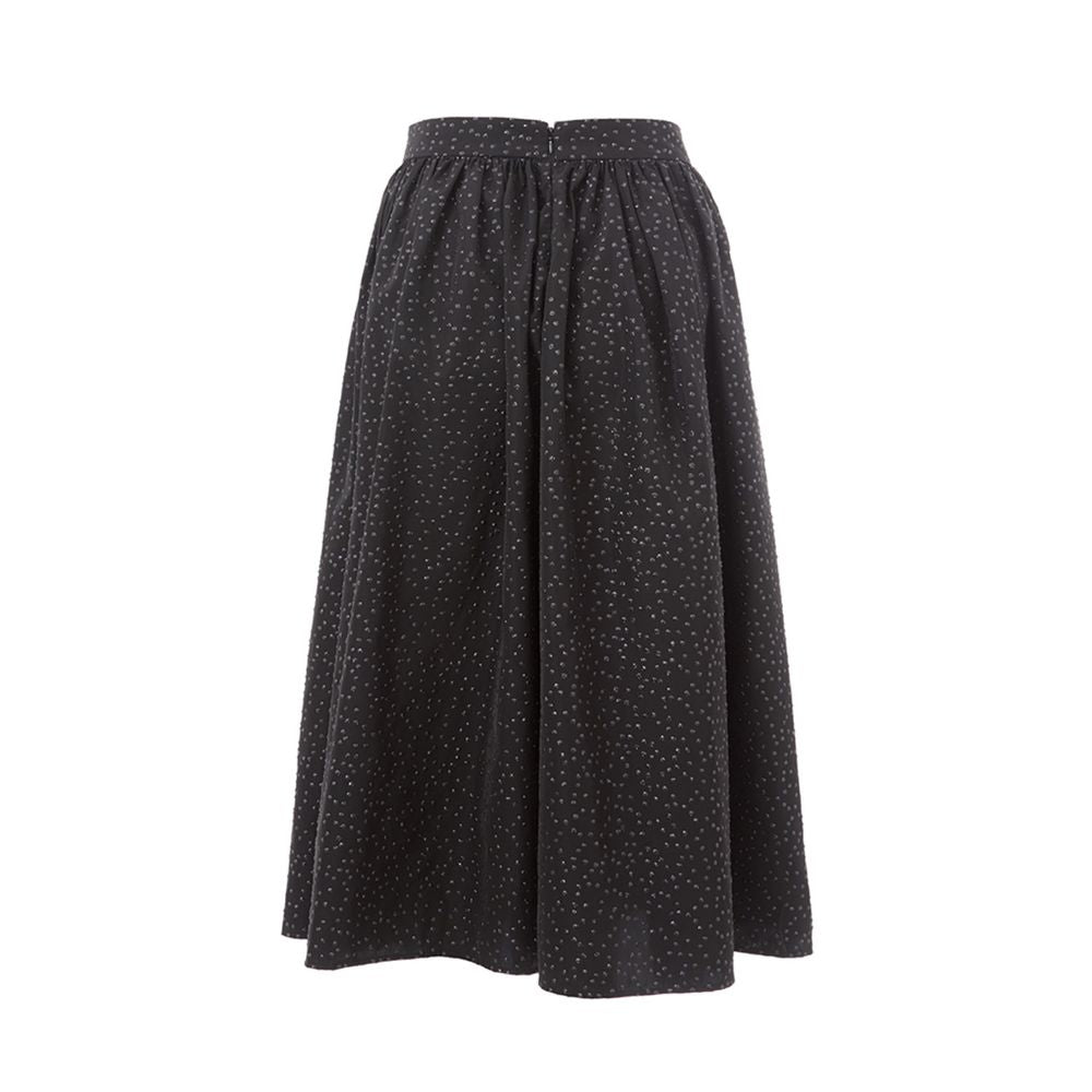 Lardini Eleganter Midi-Rock aus Polyethylen