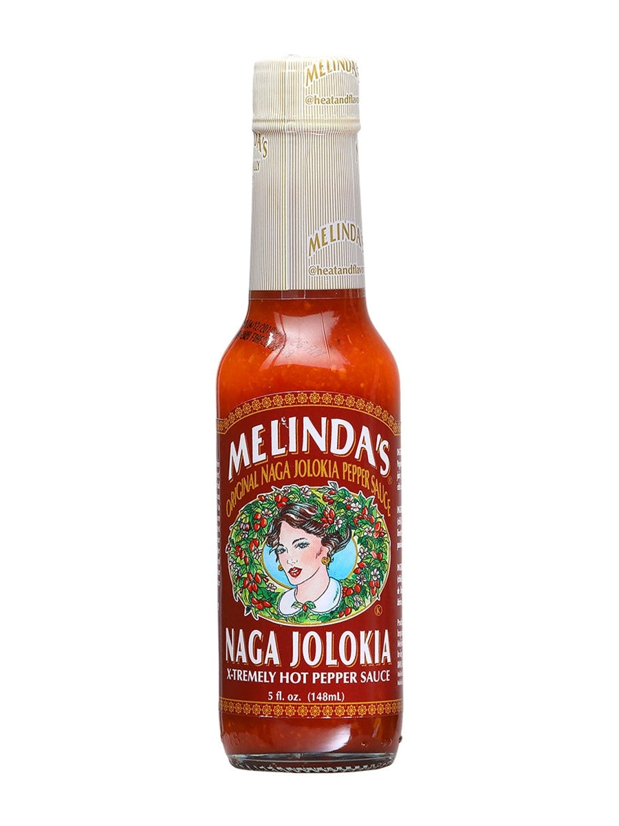 Chilisauce Melinda's Naga Jolokia Xtremely Hot 5 oz Mexiko Hitze 10