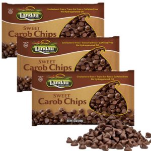 Landau’s Süßkarob-Chips, 12 Unzen (Packung mit 3)