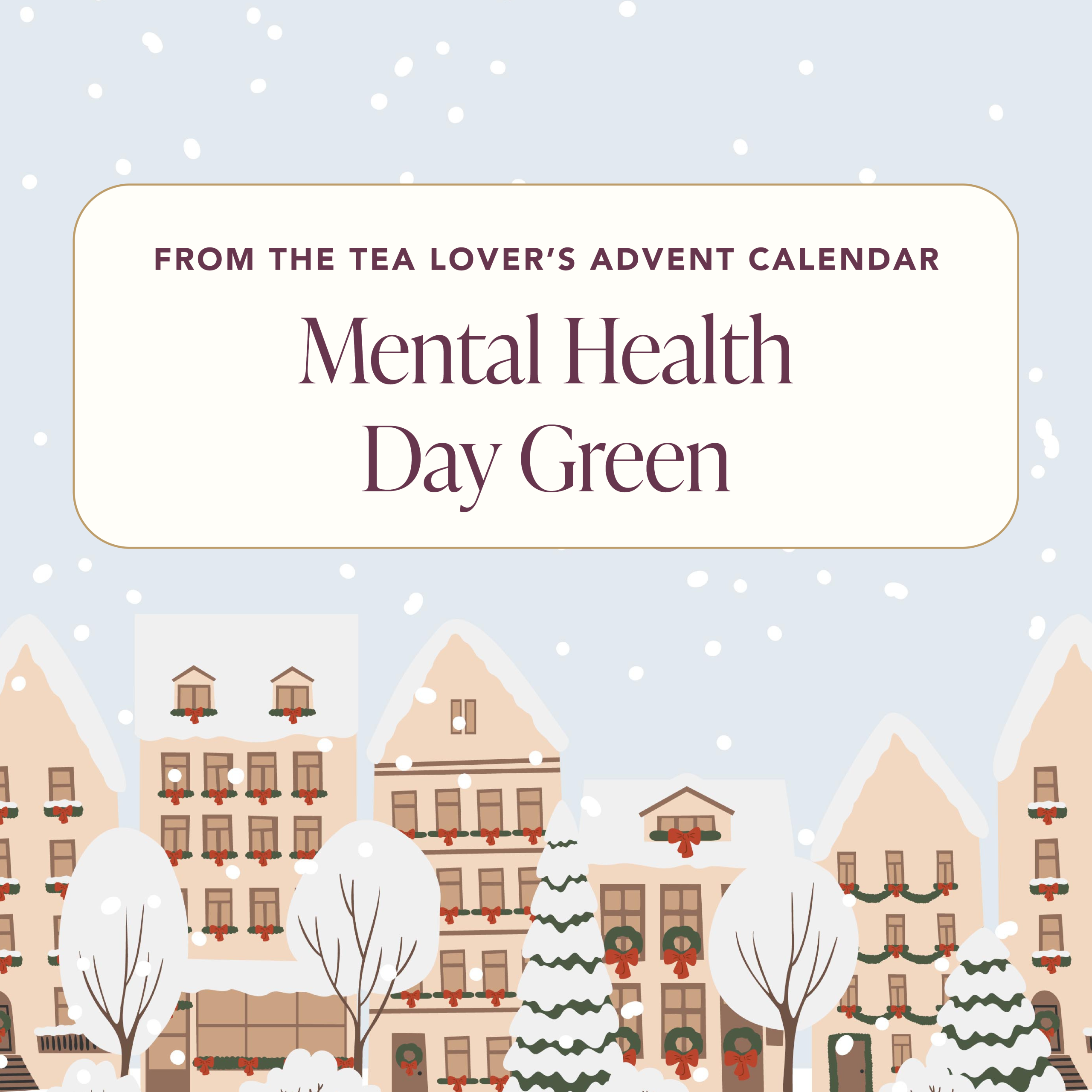 Advent 2024 – Koffein – Tag 6 – Tag der psychischen Gesundheit Grün