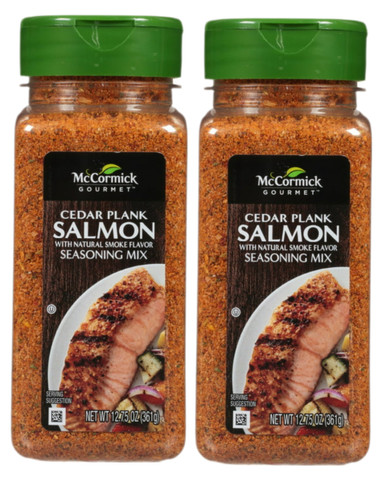 McCormick Cedar Plank Lachs Gewürzmischung, 12,75 oz (Packung mit 2)
