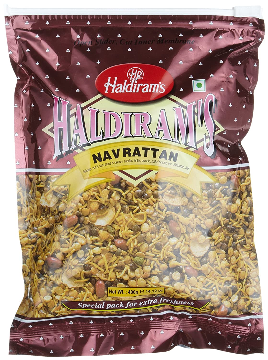 Haldiram's Navrattan (Heiße & Würzige Mischung aus schmackhaften Nudeln, etc.)