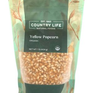 Popcorn, gelb, organisch