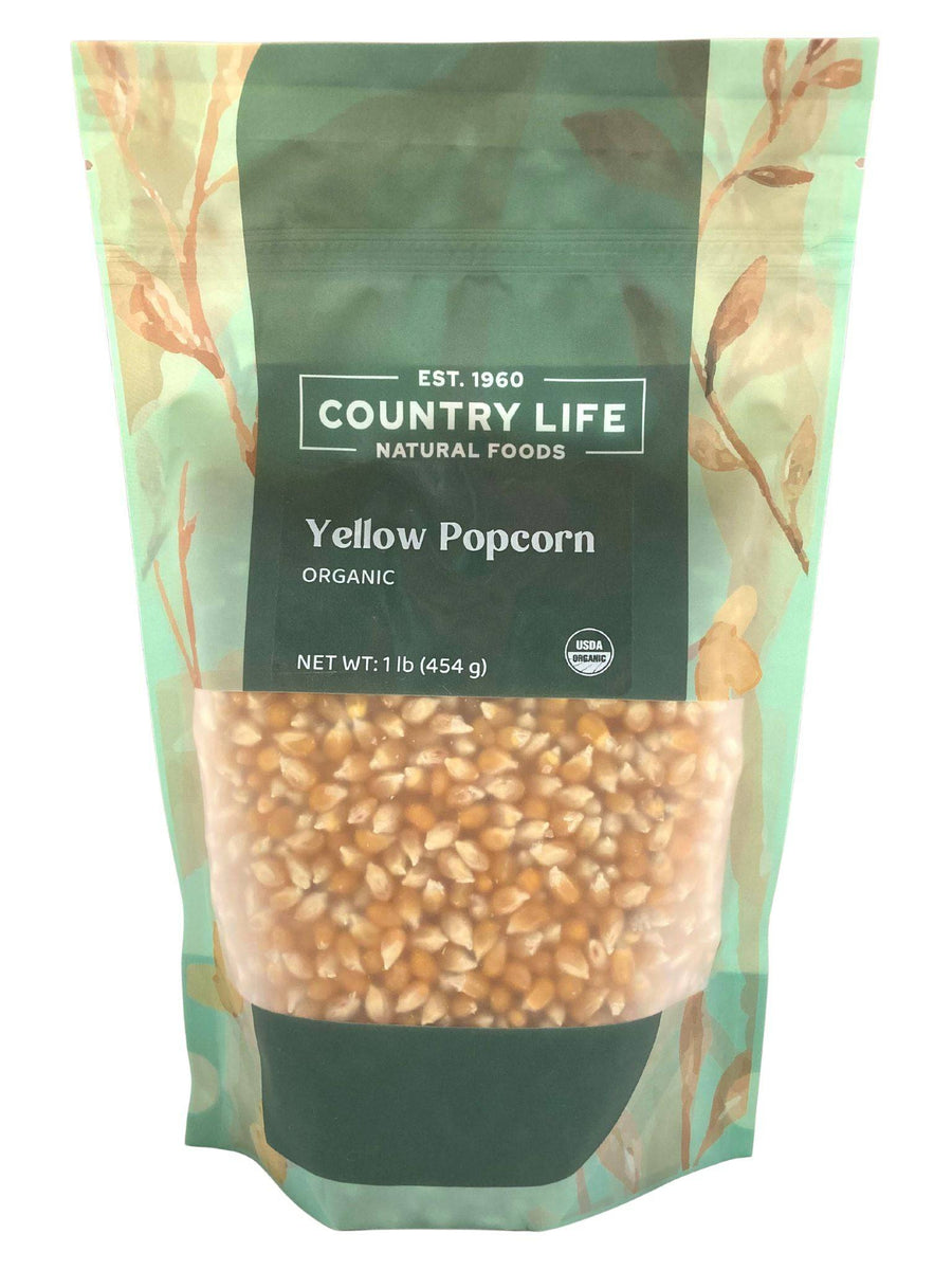Popcorn, gelb, Bio