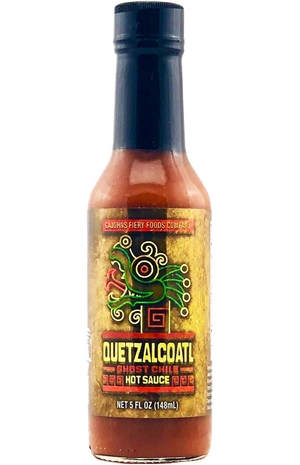 CaJohn's Quetzalcoatl Ghost Chile Chilisauce, 5oz