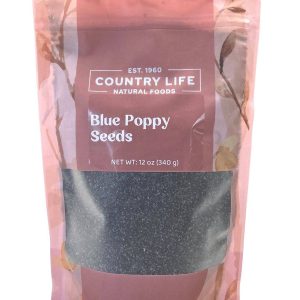 Poppy Seeds, blau