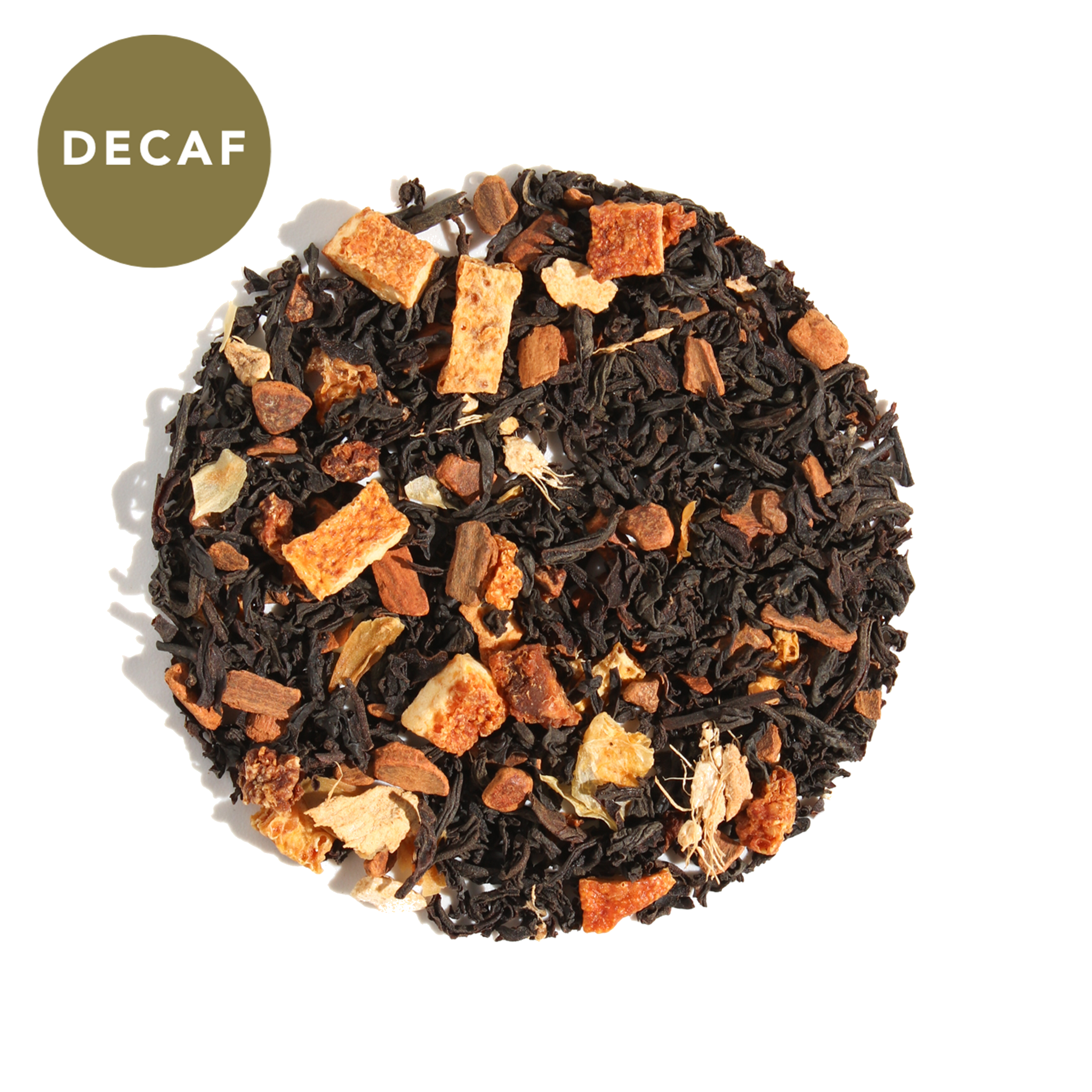 Orange Spice entkoffeiniert Schwarzer Tee – Pflaume Deluxe