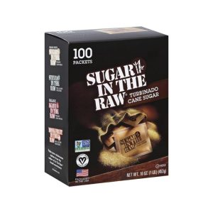 Zucker in der rohen Turbinado Rohr Zucker 100 Packungen