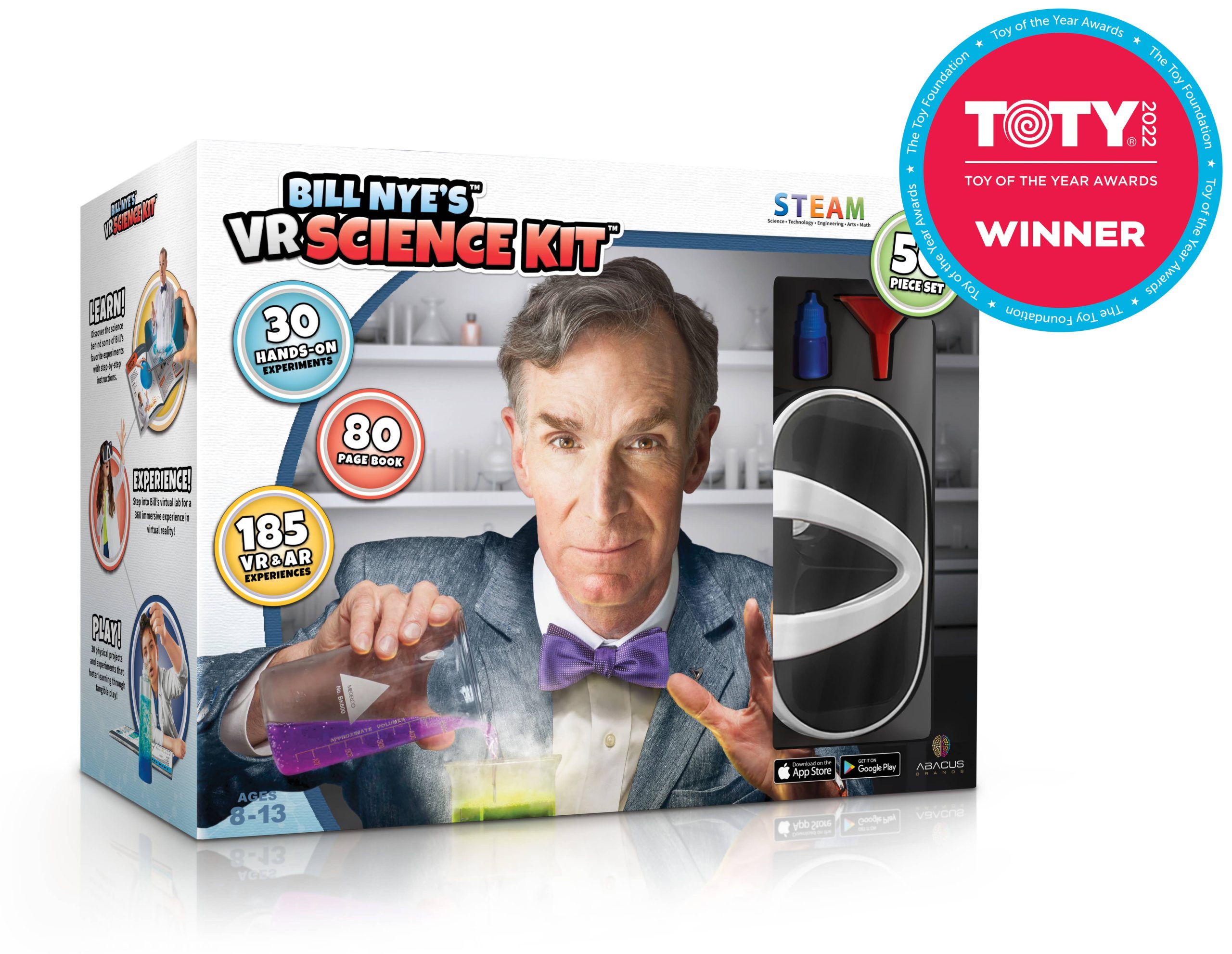 Abacus Brands, Inc. – Bill Nyes VR Science Kit – Virtual Reality Wissenschaft Set