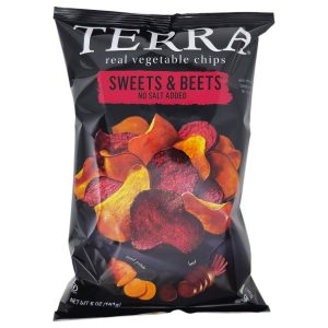 Terra No Salz hinzugefügt Süßigkeiten & Rüben Chips – 5 Unzen.