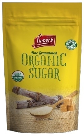 Lieber's Feingranulierter Bio-Zucker, 3 Pfund