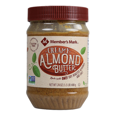 Member's Mark Cremige Mandelbutter, 24 oz