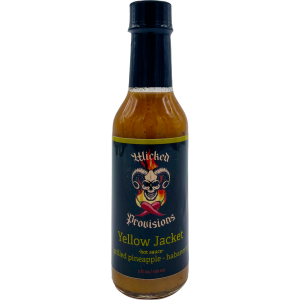 Wicked Provisions gelbe Jacke scharfe Sauce