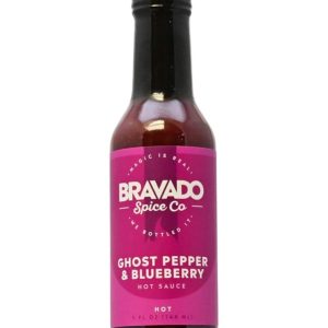 scharfe Sauce bravado Gewürz Co Geist Pfeffer & Heidelbeere 5 Unzen Hitze 10 $11.9