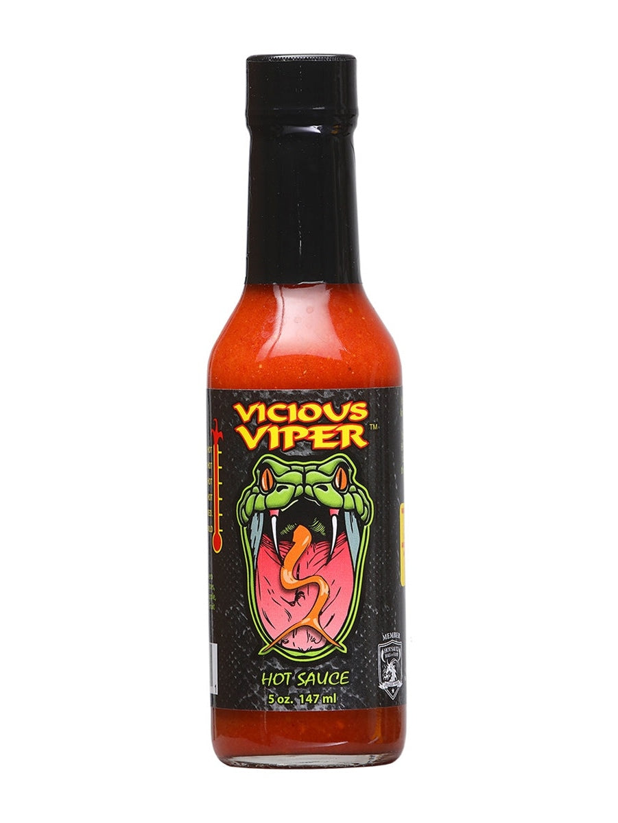 Chilisauce Vicious Viper 5 oz 2 Millionen Scoville Einheiten Pfefferextrakt H