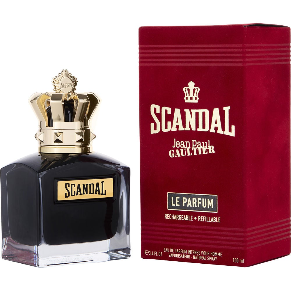 Jean Paul Gaultier Scandal Le Parfum Pour Homme von Jean Paul Gaultier Eau de Parfum Intensive Spray nachfüllbar 3.4 Oz Herren