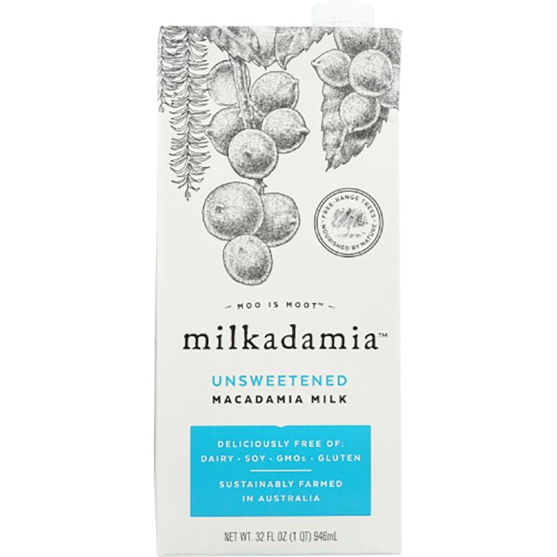 Milkadamia – Macadamia Milch ungesüßt, 32oz