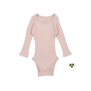Der Langarm-Strampler – Mauve
