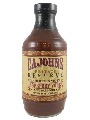 Cajohn – s Mesquite Geräucherte Himbeere Vodka New-Mex Grillsauce