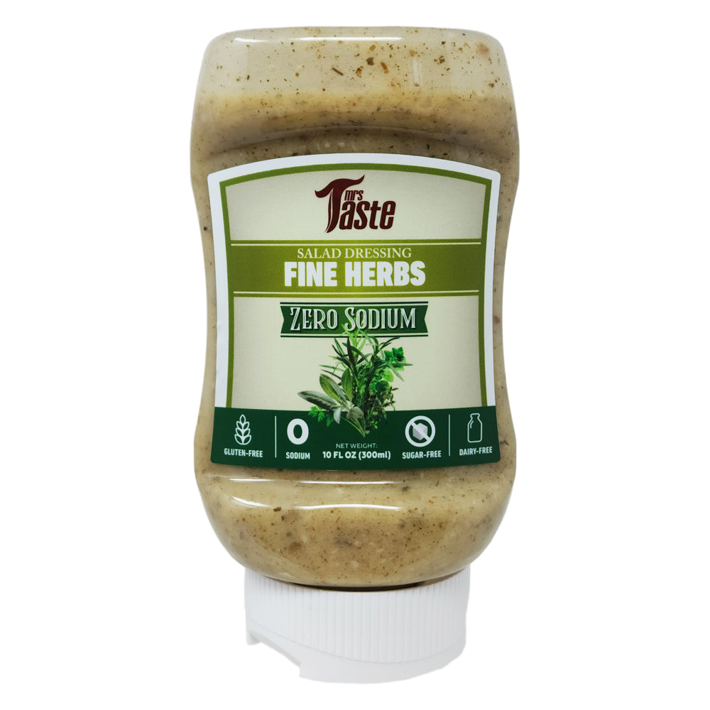 Frau Geschmack Zero Sodium Fine Herbs Salat Dressing – 10oz
