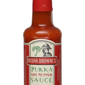 Busha Browne’s Pukka scharfe Sauce. – 5oz