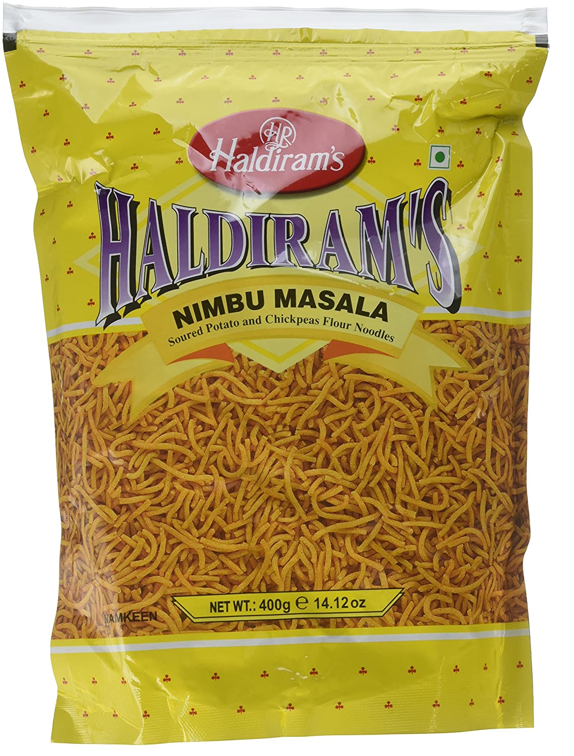Haldiram's Nimbu Masala (Zitrone aromatisiert Kartoffel Fingers), 14oz (400g)