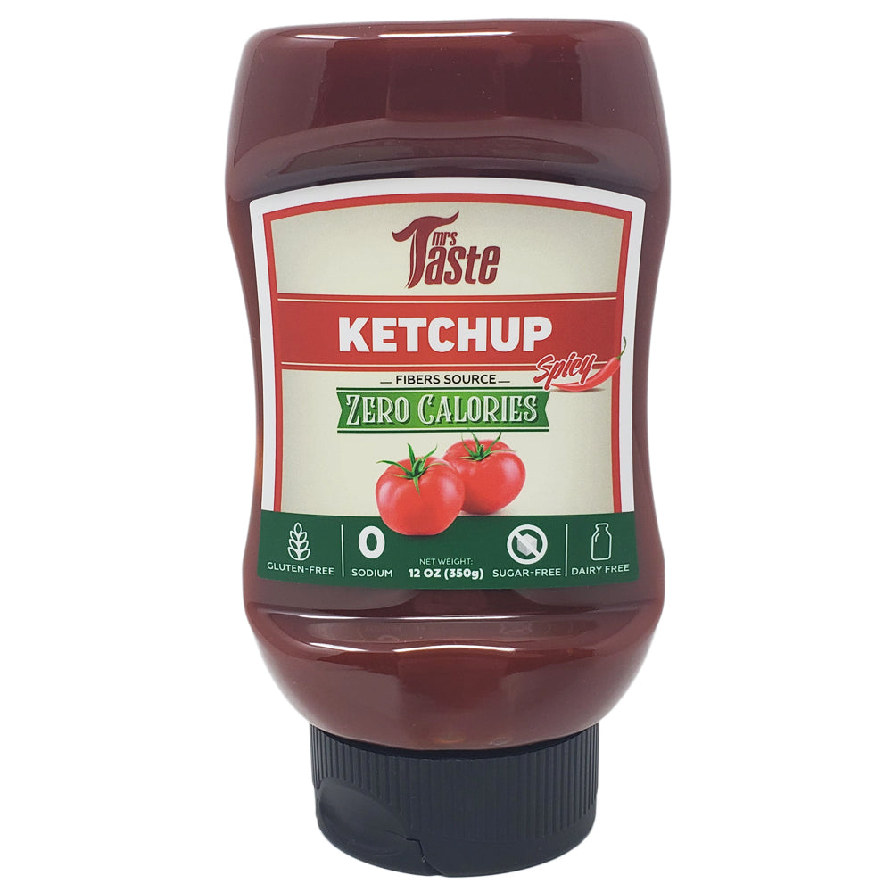 Frau Geschmack Zero Sodium scharf Ketchup – 12oz
