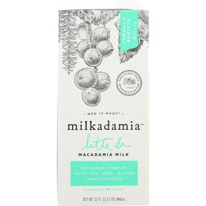 Milkadamia – Macadamia Milchbarista Latte, – 32oz